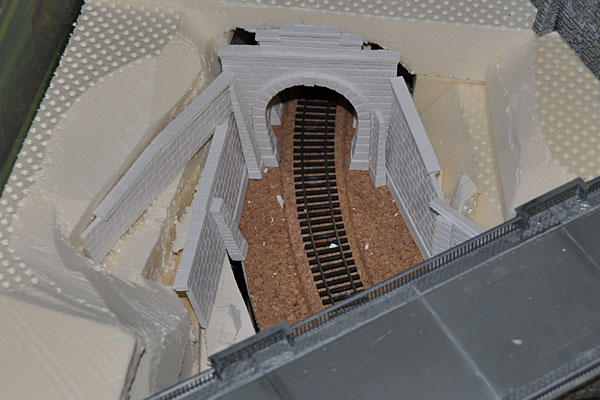 Stellproble Tunnelportal